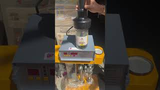 Glass jar sealer machine || #reels #trending #machine #satisfying