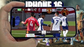 iPhone 16 test game EA SPORTS FC™ Mobile Football | Apple A18