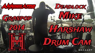 Annihilator - Deadlock - Mike Harshaw Drum Cam