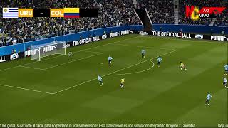 Simulação Realista | Uruguay vs Colombia | Copa América USA 2024 | PES 2021