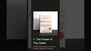 Top 5 Points of Atomic Habits by James Clear #books #atomichabits #jamesclear #book #review