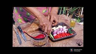 SAMBAL MATAH ASLI BALI. ngeliatnya aja udah bikin ngiler