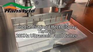 High Efficiency 20KHz Ultrasonic Food Cutter For Cutting Frozen Cheese