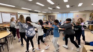 Spruce Ridge wins Classroom of the Month - Macarena Mania