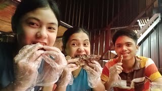 Lasang RACKS na Baby Back Ribs, UNLI RICE & FRIES pa! | Sta. Maria Ribs | Food Hug: The Fam Vlog