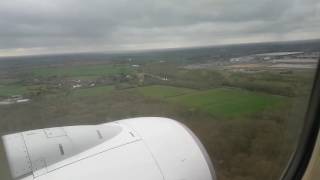 Landung in London Stansted am 1.04.2017