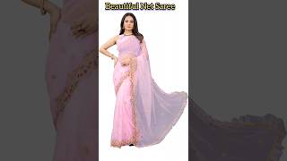 letest beautiful net saree 2023 #shorts #shortsfeed #ytshorts