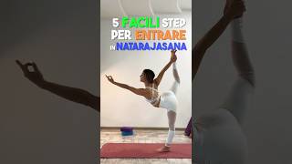 COME fare NATARAJASANA💃 #shorts #yoga #yogagirl #tutorial #yogapose #viral #natarajasana