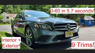 2021 Mercedes Benz C300 Trim Level Comparison and Review