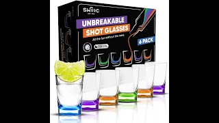 Unbreakable Shot Glasses Set