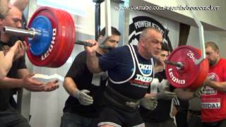 WPC 300 kg RAW Squat at 100 kg BW Minin Vladimir