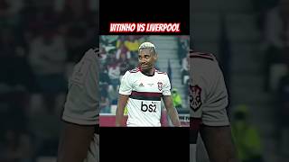 Você lembra do Vitinho dando aulas contra o Liverpool?