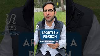 Aportes a pensión