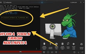 CARA MENGATASI HYDRA TOOLS ERROR PLEASE UPDATE FIRMWARE