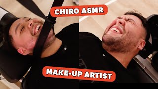 Aussie Chiro Adjusts Makeup Artist