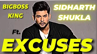 Excuses Ft. Sidharth Shukla 😈 RIP 😭 by AP Dhillon 🔥| Excuses edit | Gurinder gill | Gutlimar