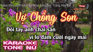 Karaoke Vợ Chồng Son | Tone Nữ | Karaoke Nhạc Sống Sóc Trăng