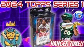 2024 Topps Series 1 Hanger Box 🍀🤘🍀Hanger Time! Hangers are Bangers!