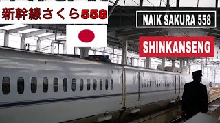 FROM SHINTOSU STATION TO FUKUYAMA || SAKURA 558 SHINKANSENG