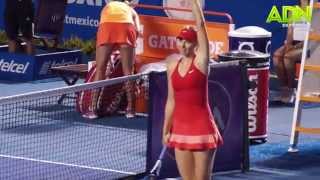 Sharapova deslumbró en su debut en el Abierto Mexicano de Tenis