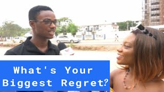 What's Your Biggest Regret? (On The Streets with Yaa)