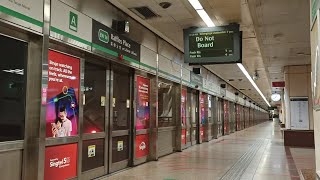 Downroute from UPD -- SMRT KSF C151B 615/616 passing Raffles Place A