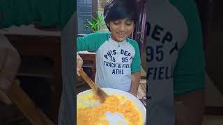 carrot🥕halwa making||kids activitiy