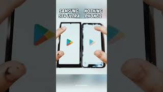 Samsung Galaxy S24 Ultra VS Nothing Phone 2 | speed test | video by @Unbox_Universe_1 |#samsung#5g