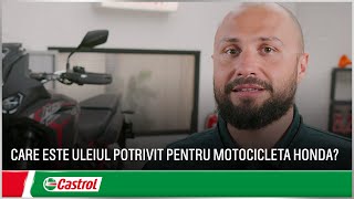 Ce ulei de motor pentru motocicleta Honda | Schimbarea uleiului de motocicletă | Castrol România