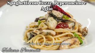 Spaghetti con Cozze, Peperoncino e Aglio 🍝🥘