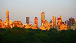 Prasada Sunset Glory Over Central Park