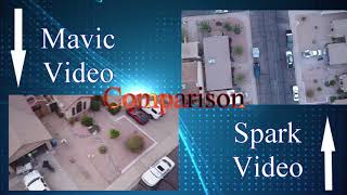 Hozona Channel Presents Mavic and Spark Video Side by Side Video