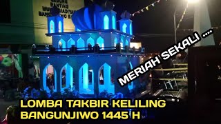 LOMBA TAKBIR KELILING BANGUNJIWO IDUL FITRI 1445 H