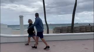 Walking through | Overview | Fort Lauderdale beach | Florida USA | Vlog