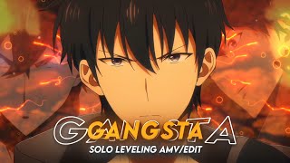 Gangsta's Paradise | Sung Jin Woo Solo leveling [AMV/Edit]!