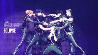 [4K] 190616 KEEP SPINNING IN SEOUL ECLIPSE - GOT7 JINYOUNG focus