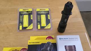 UPDATE Some new flashlights. Nitecore/olight