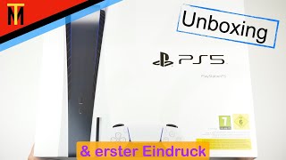 Sony Playstation 5 Unboxing + erster Eindruck (Disc-Version)