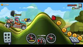 новый рекорд на новой машине а игре HILL CLIMB RACING 2