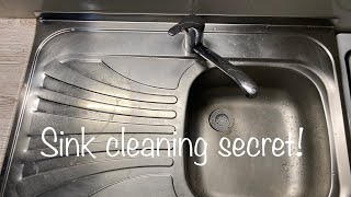 Trik za uklanjanje kamenca na sudoperu, brzo i jednostavno / cleaning the kitchen sink