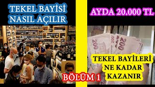 Tekel Bayii Nasıl açılır?