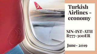 (Review) Turkish Airlines, Singapore-Istanbul-Athens 2019