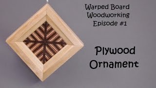 Plywood Ornament