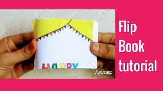 How to make Happy Birthday Flip Book | Flip Book tutorial |