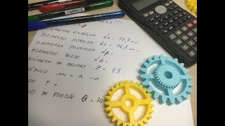 #2 - Projeto 25 - Calculando Engrenagem Cilíndrica de Dentes Retos para Impressão 3D