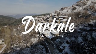 Darkale Soma snow landscape- Soma Manisa