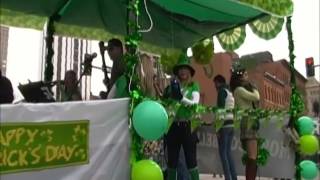 More Cowbell Band in the 2014 St. Patty's (Saint Patrick's) Day Parade.