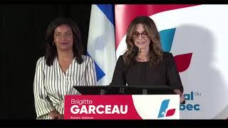 Annonce de la candidate libérale dans Robert-Baldwin