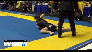 Pair of Brianna Ste Marie darce chokes at ADCC Trials and NoGi Worlds (Breakdown)