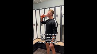 First Time Using Pre Workout IG: charlieemeister #gym #funny #gymhumor